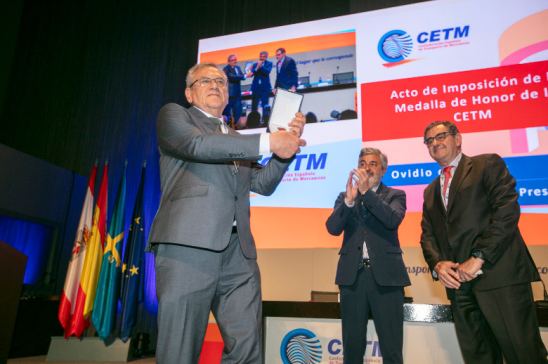 La CETM reconoce a Ovidio de la Roza con la Medalla de Honor