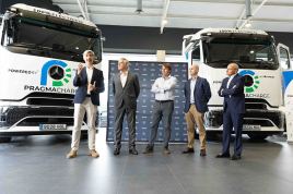 Entrega Mercedes-Benz Trucks eActros 600 eléctricos 