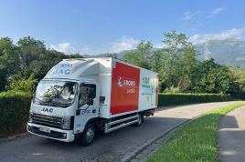 Camiones JAC para Eroski