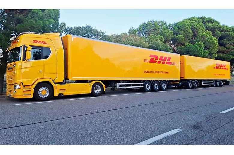 DHL eCommerce impulsa el transporte en España con rutas Mega y Duo Trailer
