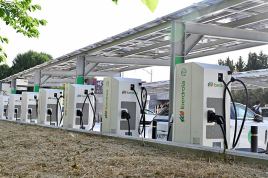 Nueva electrolinera de Iberdrola en Leganés