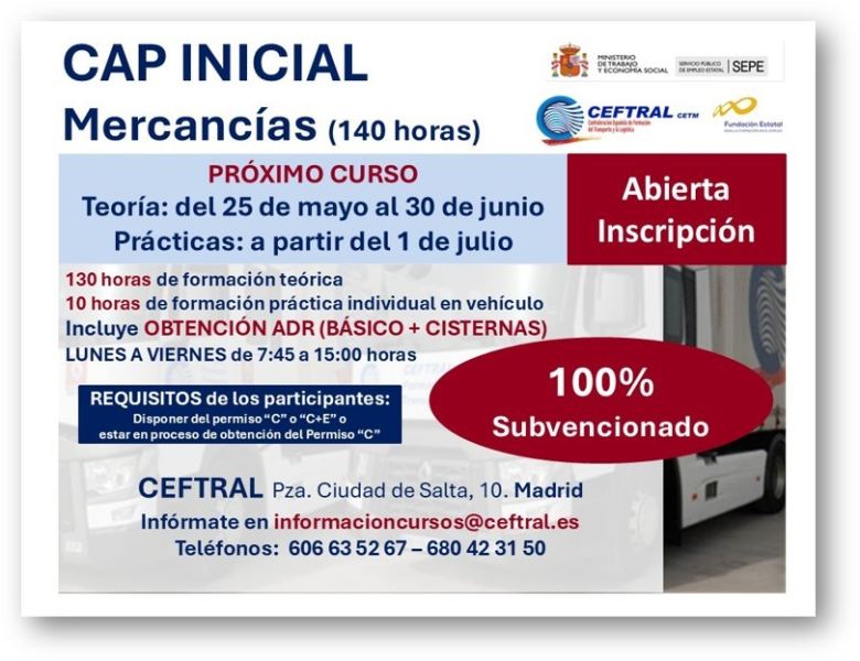 CAP Inicial Mercancías