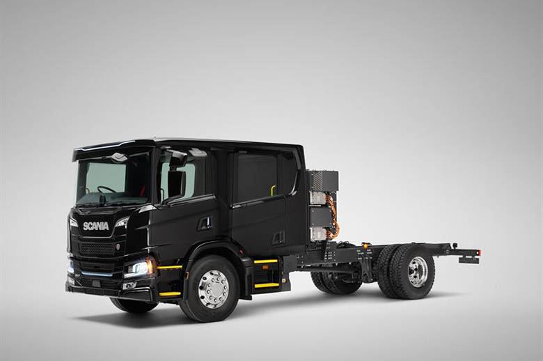 Scania lanza una CrewCab eléctrica para vehículos de emergencia