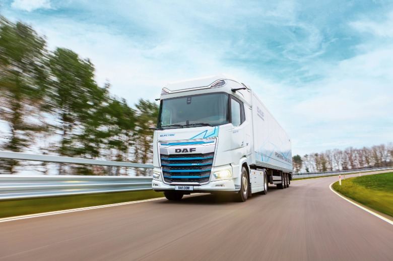 DAF lanza un simulador interactivo de rutas para camiones eléctricos