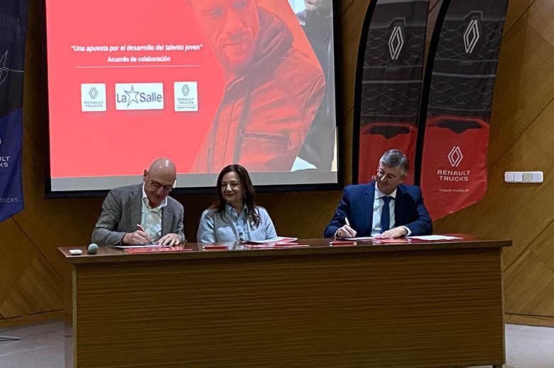 Renault Trucks España y La Salle impulsan la FP en el taller