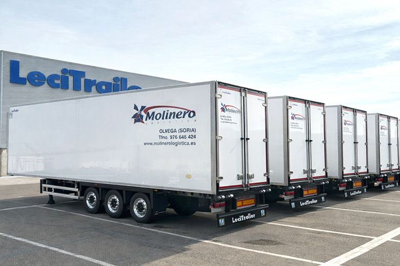Grupo Molinero Logística adquiere 120 semirremolques Lecitrailer