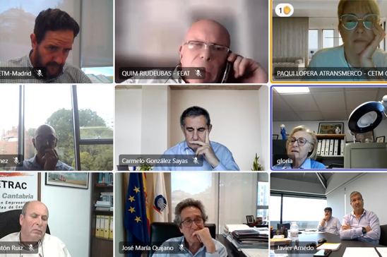 CONETRANS analiza los acuerdos con Transportes y pide unidad para aplicar la cláusula del gasóleo