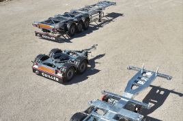 Parte del equipo duotráiler fabricado por Guillen Group