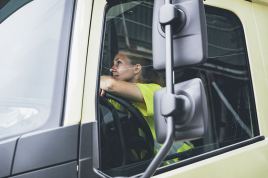 Conductora de camión