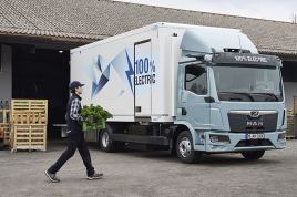 MAN eTGL con carrocerría frigorífica