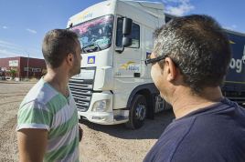 Trabajadores del transporte de mercancías por carretera