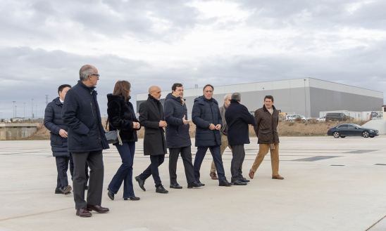 El Gobierno de Castilla y León visita Zaldesa, el centro de transportes de Salamanca