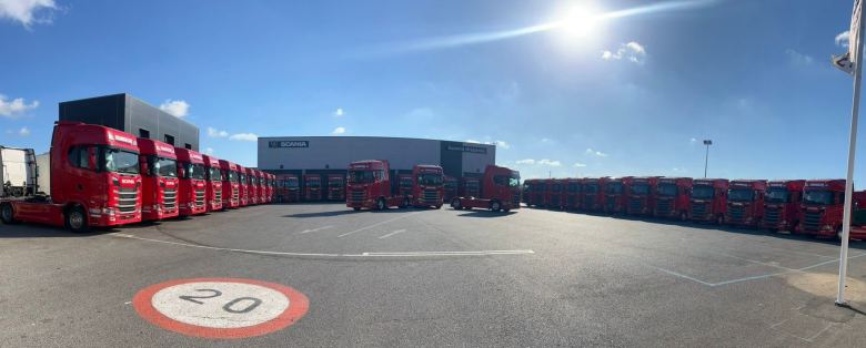 Transgesol apuesta por la fiabilidad de los camiones Scania con la adquisición de 35 tractoras