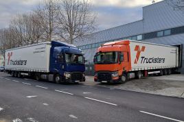 Camiones con ayuda humanitaria y destino Ucrania