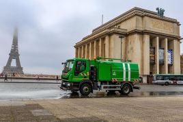 Allison 'limpia' París