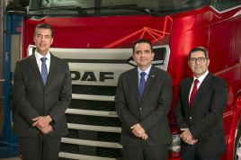 De izquierda a derecha: Antonio Morales, Luis Reyes y Antonio Rasero