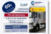 CEFTRAL Madrid organiza un curso CAP de Formación Continua para conductores profesionales