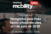 El tacógrafo obligatorio llega a la flota ligera: webinar Webfleet