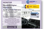 Curso CEFTRAL de monitor de tacógrafo digital inteligente para febrero