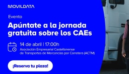 Movildata y Cedex organizan en Castellón una jornada sobre CAEs