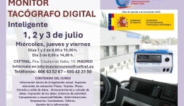 CEFTRAL organiza un curso de monitor de tacógrafo digital inteligente