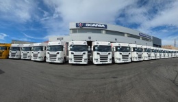 Transportes EuroPérez refuerza su flota con 20 nuevas tractoras de Scania