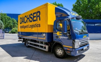 Dachser ya hace entregas sin emisiones en España y Portugal