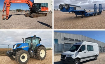 Primera subasta del año en España de Ritchie Bros