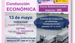 CEFTRAL organiza un curso subvencionado de conducción económica en Azuqueca de Henares