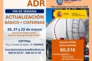 Curso de Actualización ADR Básico + Cisternas en Madrid – Marzo 2025