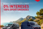 Renault Trucks apuesta por Trafic y Master con financiación al 0%*