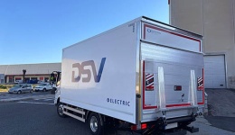 DSV introduce camión eléctrico para reparto urbano en Córdoba