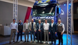 Estreno mundial de la nueva tractora pesada de MAN de 250 toneladas