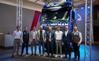 Estreno mundial de la nueva tractora pesada de MAN de 250 toneladas