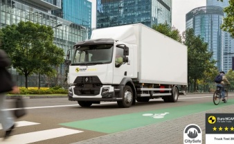 Renault Trucks D logra 4 estrellas Euro NCAP y sello CitySafe