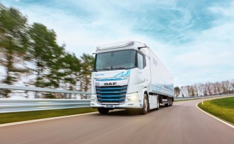 DAF lanza un simulador interactivo de rutas para camiones eléctricos