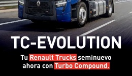 Renault Trucks lanza T High 480 seminuevo Turbo Compound limitado