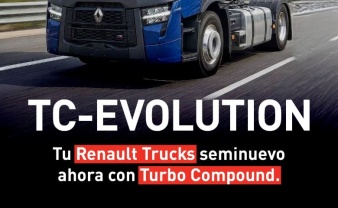 Renault Trucks lanza T High 480 seminuevo Turbo Compound limitado