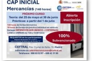 Abierta la inscripción para el curso CAP Inicial de Mercancías en Madrid