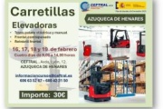 Ceftral lanza un curso de carretillas elevadoras en febrero