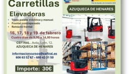 Ceftral lanza un curso de carretillas elevadoras en febrero