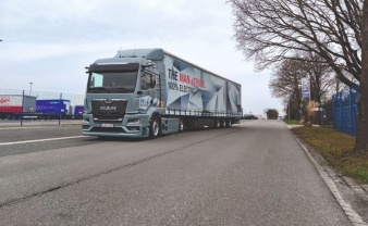 De París a Berlín con un eTruck de MAN