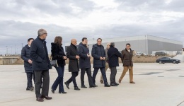 El Gobierno de Castilla y León visita Zaldesa, el centro de transportes de Salamanca