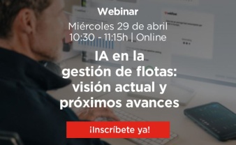 Webinar Webfleet sobre IA aplicada al transporte