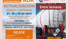 CEFTRAL convoca un curso de actualización ADR para abril