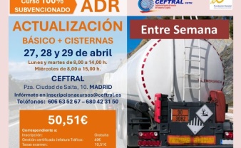 CEFTRAL convoca un curso de actualización ADR para abril