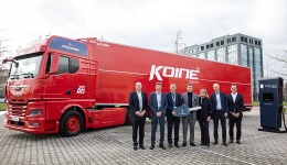 MAN y Koinè inician la electrificación para Sanpellegrino