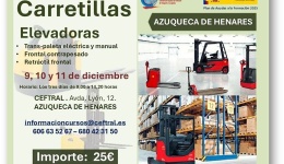 Curso CEFTRAL de carretillas elevadoras para la segunda semana de diciembre