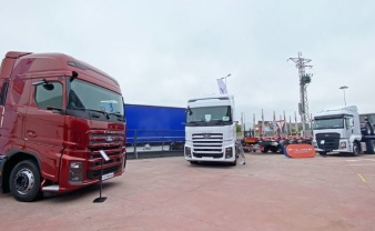 López y Vázquez presenta la nueva cabina del F-MAX MCA en Lugo